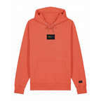 Hoodie Orange Kamel & Léon – Coton 350 GSM | EmotionWear