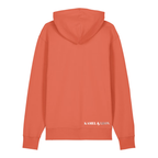 Hoodie Orange Kamel & Léon – Coton 350 GSM | EmotionWear