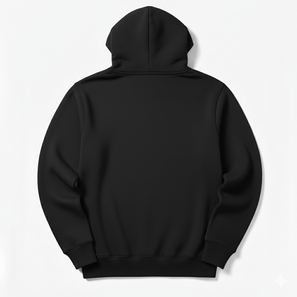 Hoodie Noir Kamel & Léon – Birth of Colors | Série Limitée 70 Pièces