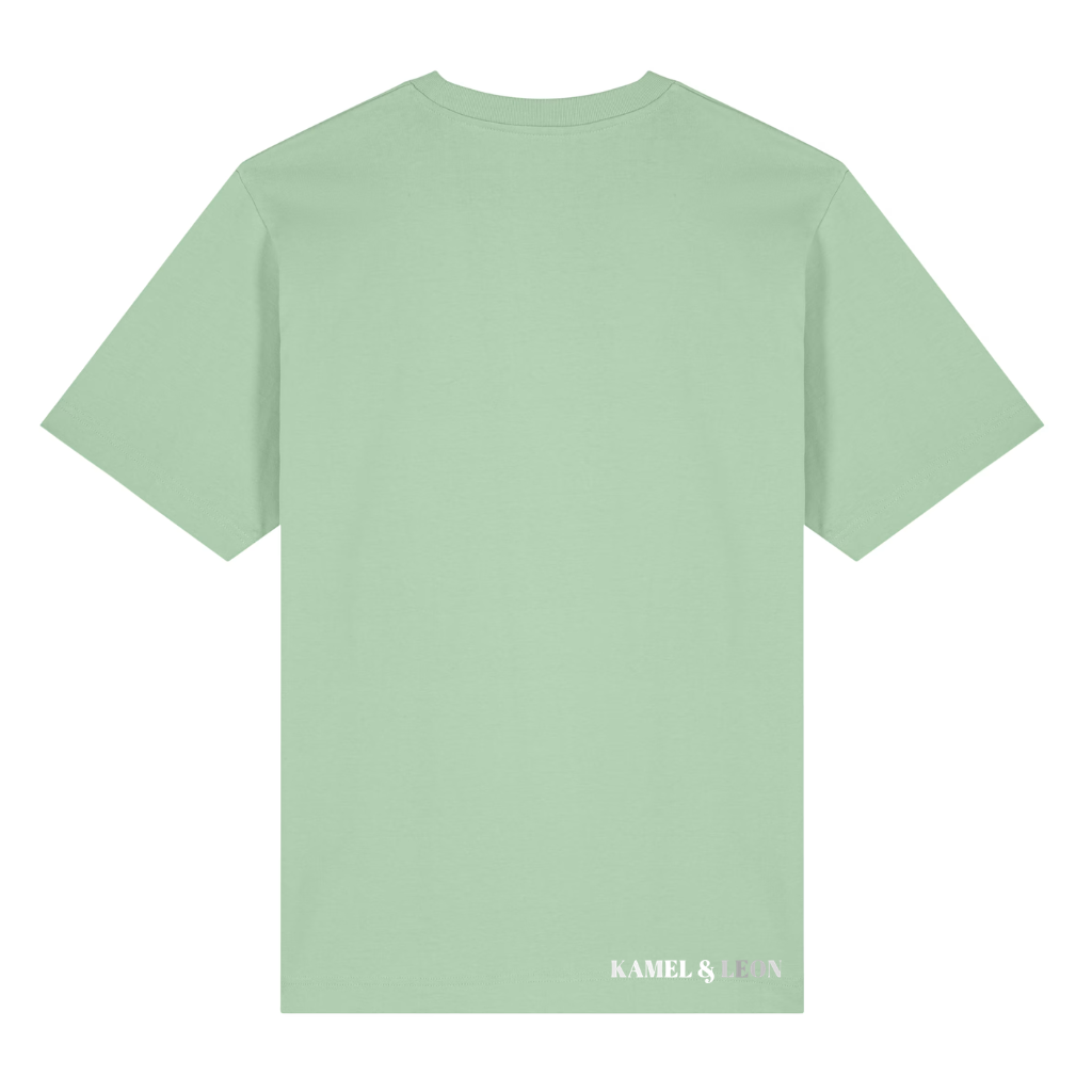 T-shirt Vert Kamel & Léon – Coton 210 GSM | EmotionWear