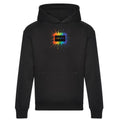 Birth Of Colors - Hoodie noir unisexe - Box Logo #name inclus KAMEL&LEON