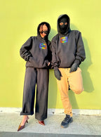 Birth Of Colors - Hoodie noir unisexe - Box Logo #name inclus KAMEL&LEON