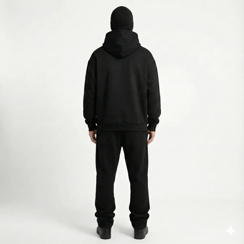 Birth Of Colors - Hoodie noir unisexe - Box Logo #name inclus KAMEL&LEON