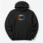 Hoodie Noir Kamel & Léon – Birth of Colors | Série Limitée 70 Pièces