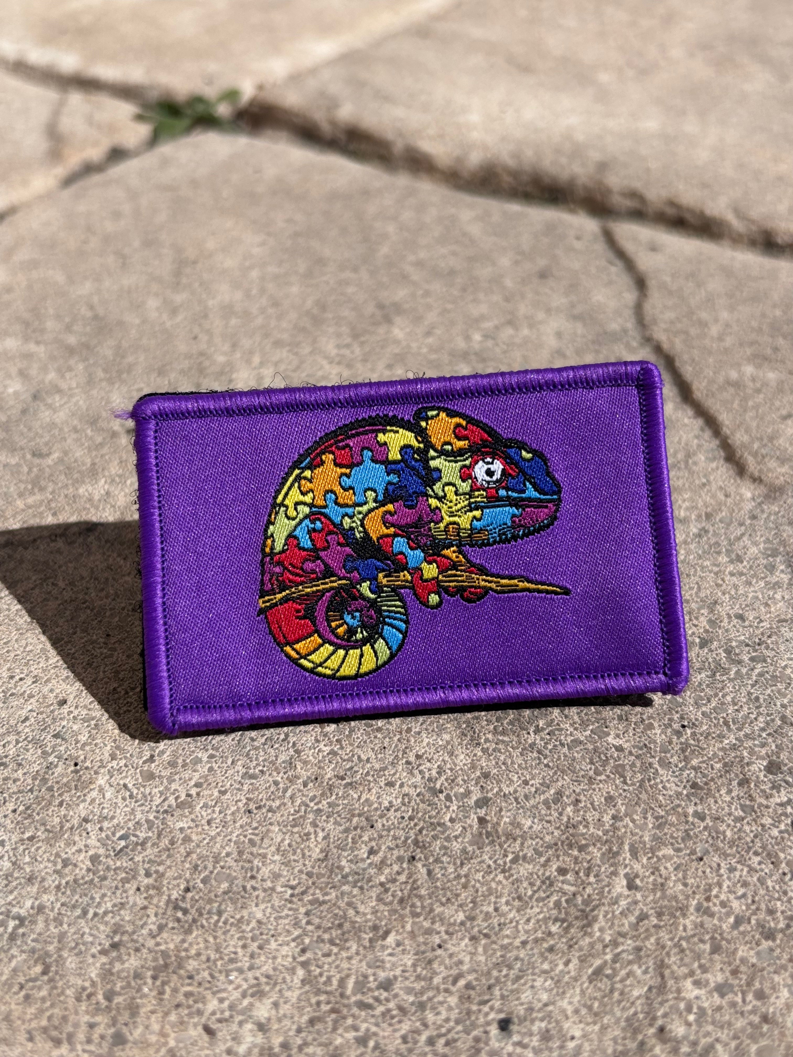 Kamel&Léon - Patch Box logo #07 - violet