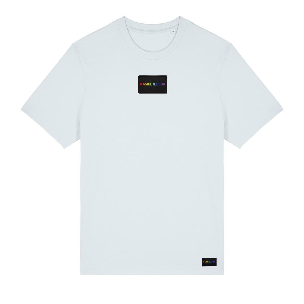 T-shirt Bleu Kamel & Léon – Coton 210 GSM | EmotionWear