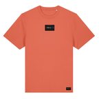 T-shirt Orange Kamel & Léon – Coton 210 GSM | EmotionWear