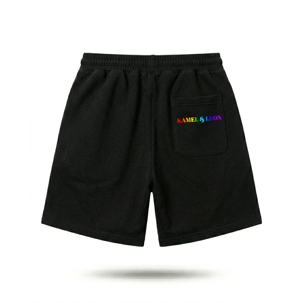 Short noir unisexe Colors – Kamel&Léon
