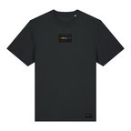 T-shirt Noir Caméléon Kamel & Léon – Coton 210 GSM | EmotionWear